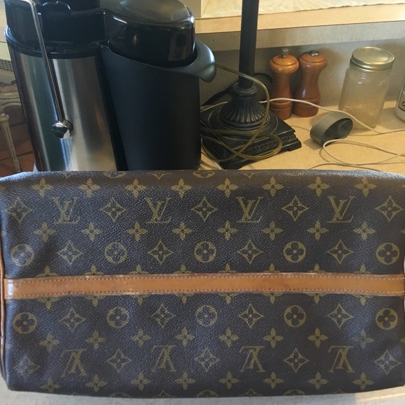 Vintage 1980s Louis Vuitton large satchel - Picture 4 of 8